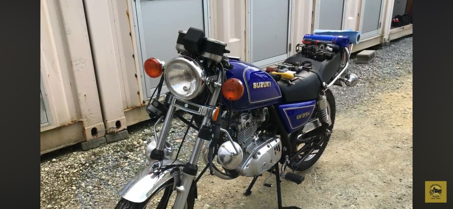 GN125 ハンドル交換レポート｜ハリケーン製ハンドルでちょっとカッコよくなった！