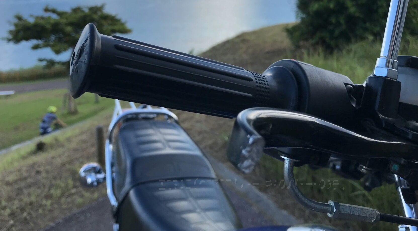 GN125 ブレーキレバーを自分で交換しました｜立ちごけのプチ修理