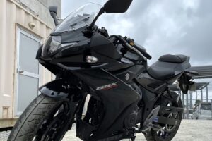 【GSX250R】立ちごけ対策に！OVER RACINGのスライダーをDIYで取り付けてみた