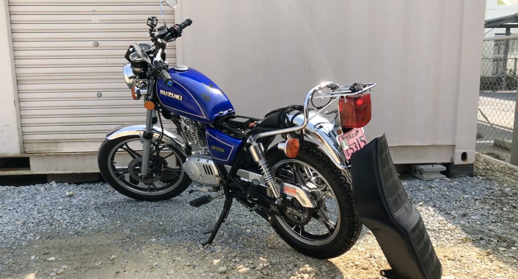 GN125のシートを外してみた｜簡単DIYで愛車の理解が深まる！